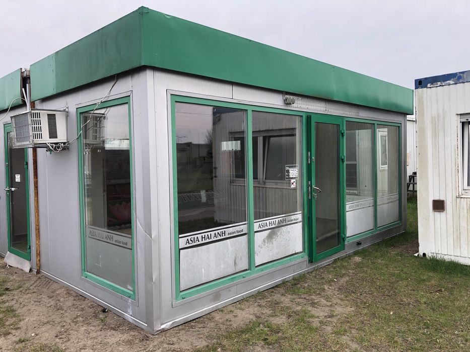 Kontener pavilon gastronomiczny podwojny