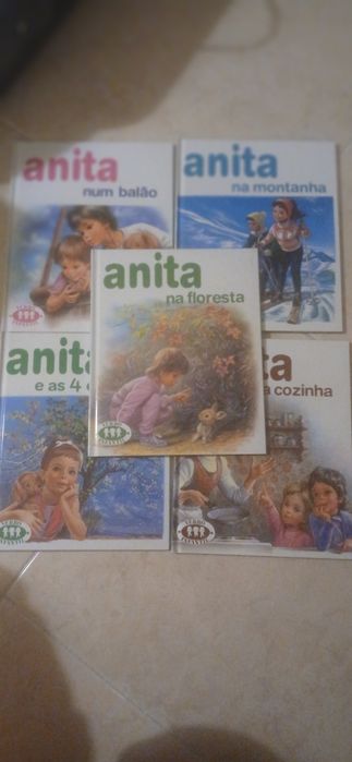 Anita num balão, Anita na montanha, Anita na floresta, Anita e as 4 estações, Anita na cozinha