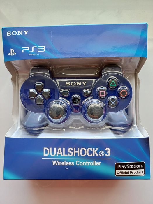 Comando PS3 azul NOVO sem fios