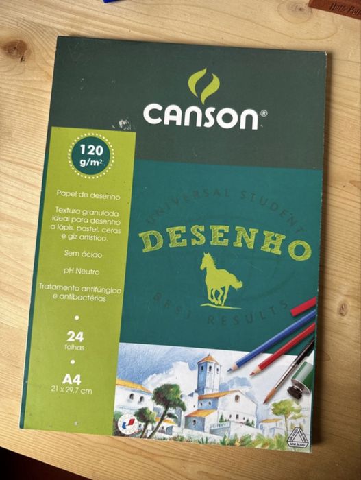Bloco de papel de desenho Canson