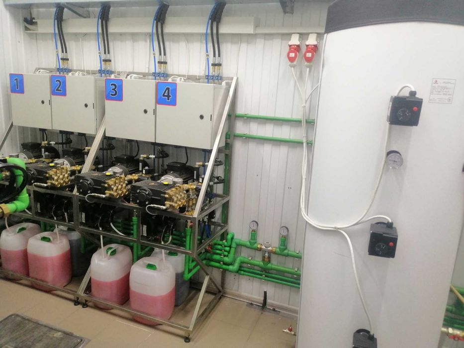Обладнання та навіс для автомийки самообслуговування PROFIWASH. ЛІЗИНГ