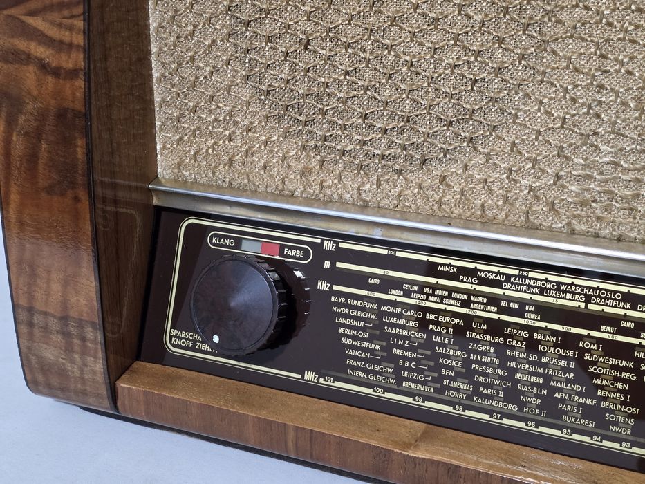 Rádio antigo reparado Graetz