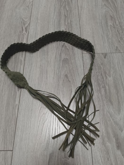 Pleciony pasek dla dziewczynki 62 cm