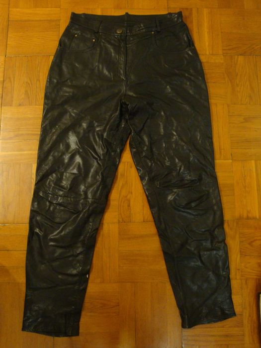 Брюки женские кожаные MODERN CLASSIC , размер L-XL ( 44 )