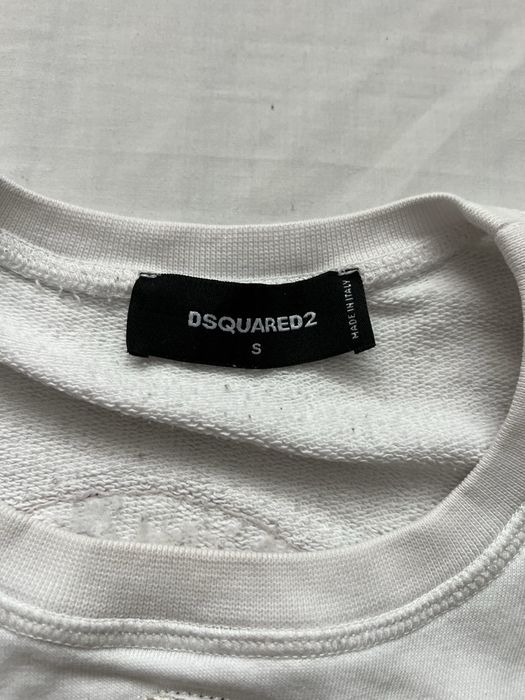 Свитшот DSQUARED2 Multi-Badge Patchwork