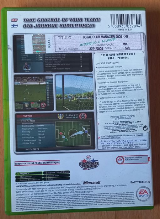 Complete Xbox 1 Game64750890756482122