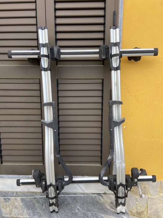 Suporte thule para 2 bicicletas com barras