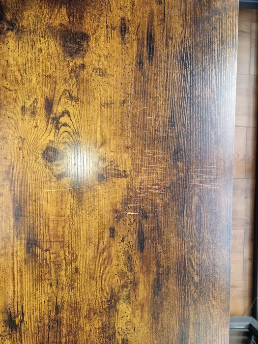 Brązowe biurko 120cm