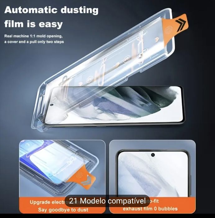 Protetor de Tela de Vidro Temperado para Samsung