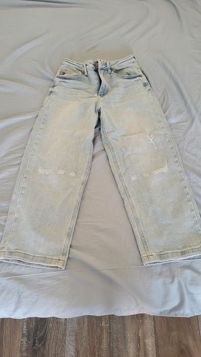 Jeansy Big Star, wąska talia, poszerzane nogawki