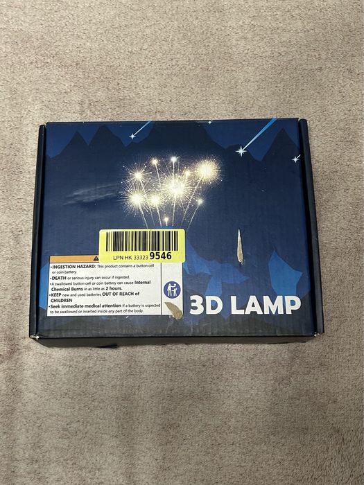 3D нічник світильник кінь подарунок 2026 символ хлопчику дівчинці