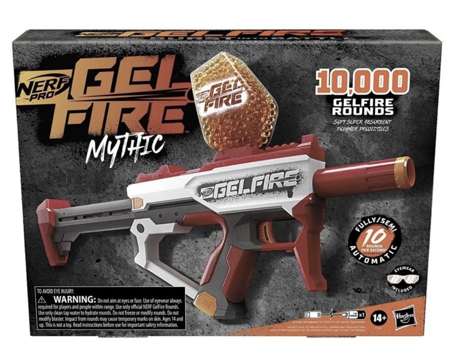 Бластер Nerf Pro Gelfire Mythic Full Auto Blaster 10 000 патронов