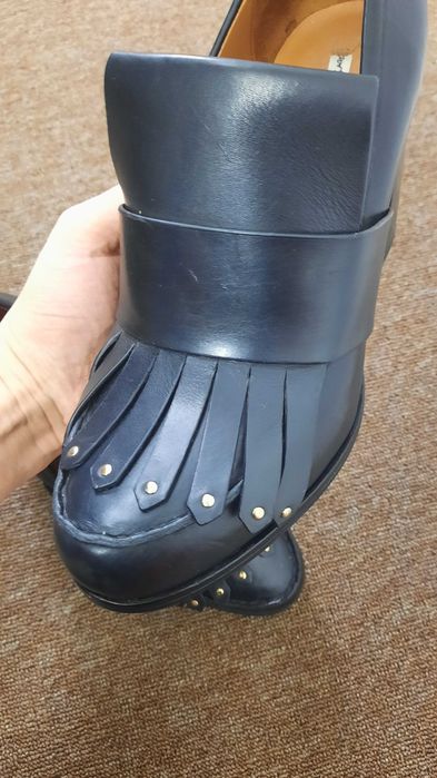 Стильні шкіряні туфлі