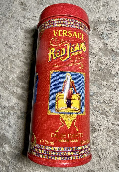 Versace red jeans оригінал парфум з подарунком