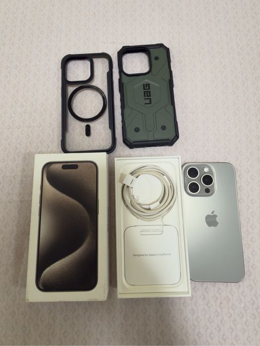 iPhone 15 pro 256 Natural Titanium e-sim