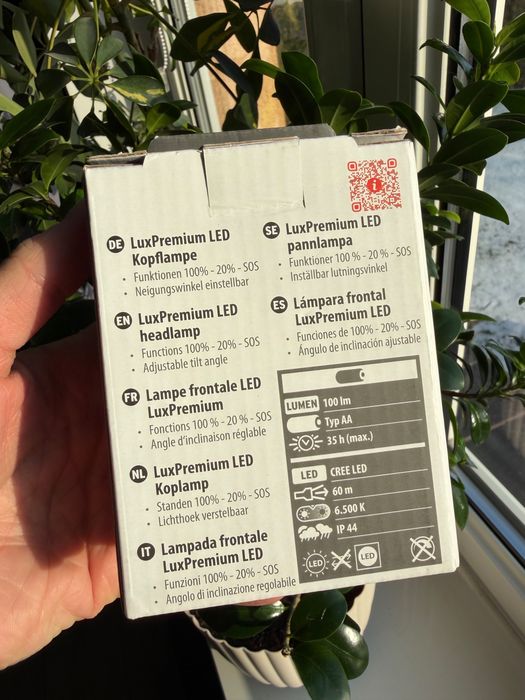 BRENNENSTUHL  LED czołówka akumulatorem 30H 100M IP44 USB