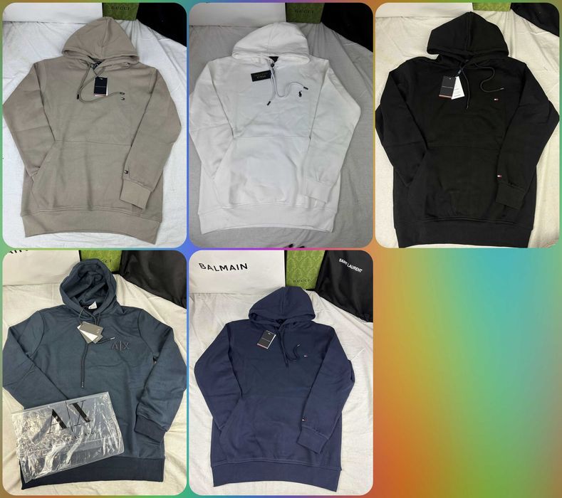Bluza męska z kapturem Hugo Boss bluzy tommy tnf premium OUTLLET nowość