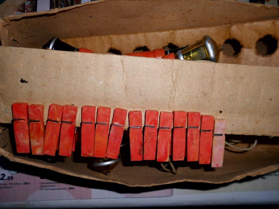 гирлянды " Московский фонарик" СССР 1960-70 годов - редкость