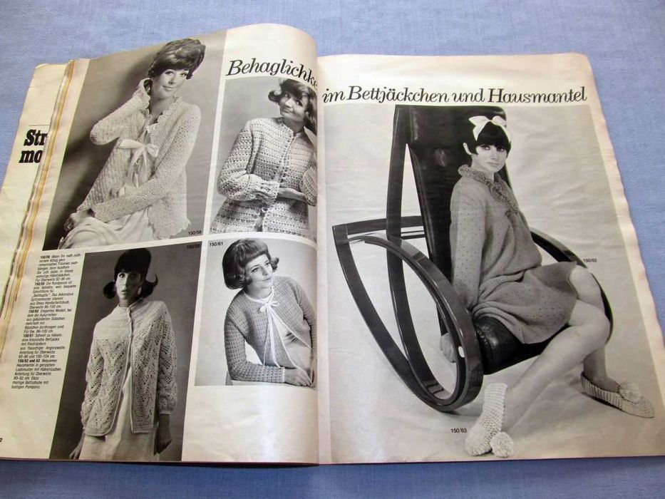 Burda Strickmoden Handarbeiten 1968 Vintage