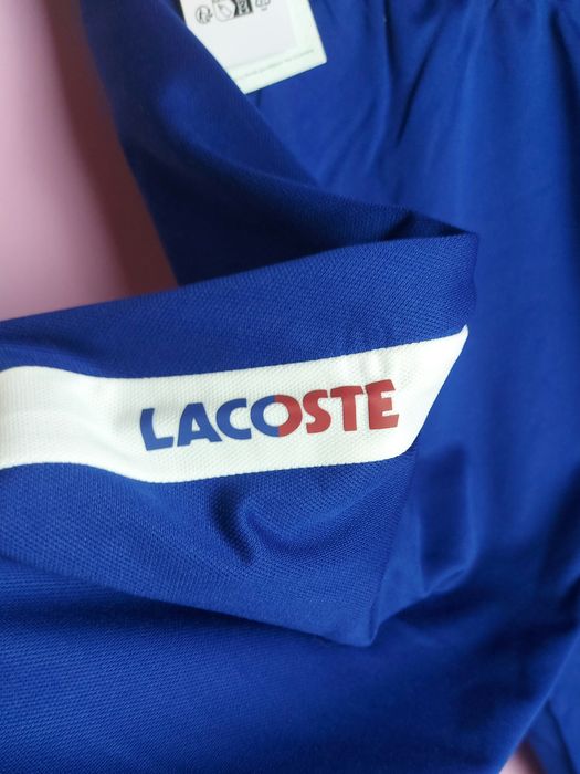 Spodnie dresowe Lacoste, niebieskie.