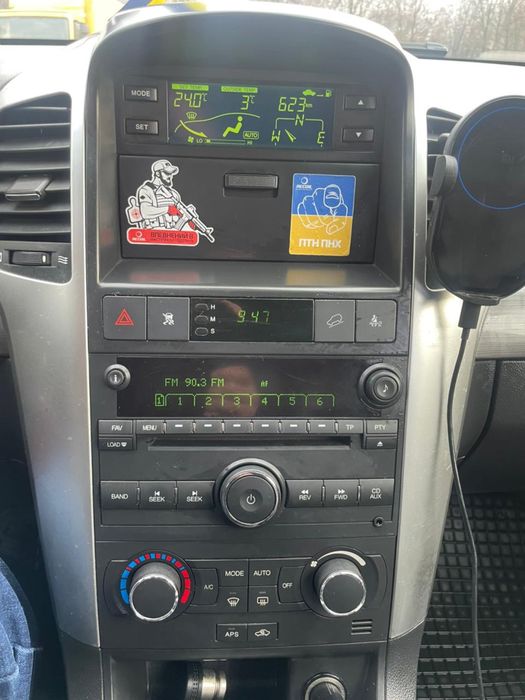 Шевроле каптива на полном ходу