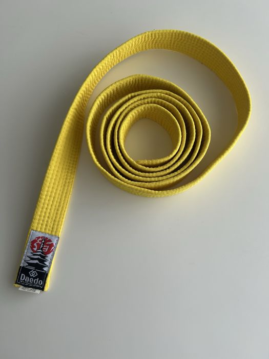 Cinto Karaté Amarelo 260cm