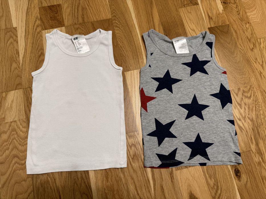 Podkoszulki H&M 98/104 2 szt