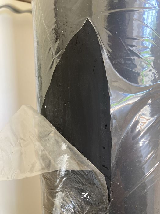 Tubo inox rígido duplo preto 150/200mm para recuperadores/salamandras
