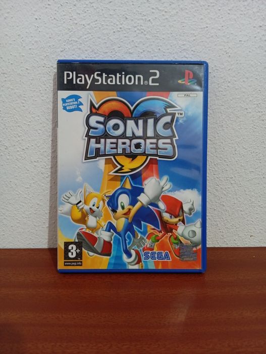 Sonic Heroes PS2 – Clássico SEGA | Bom Estado