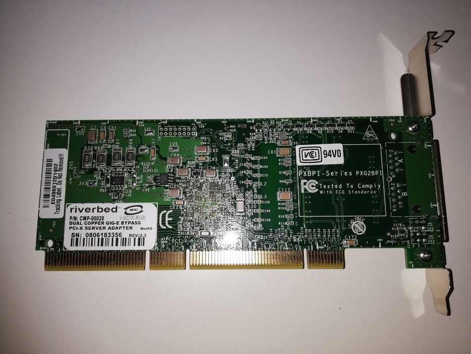 Riverbed Dual Copper PCIX Server Adapter cmp-00028