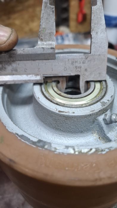 Koła żeliwne poliuretanowe 150mm