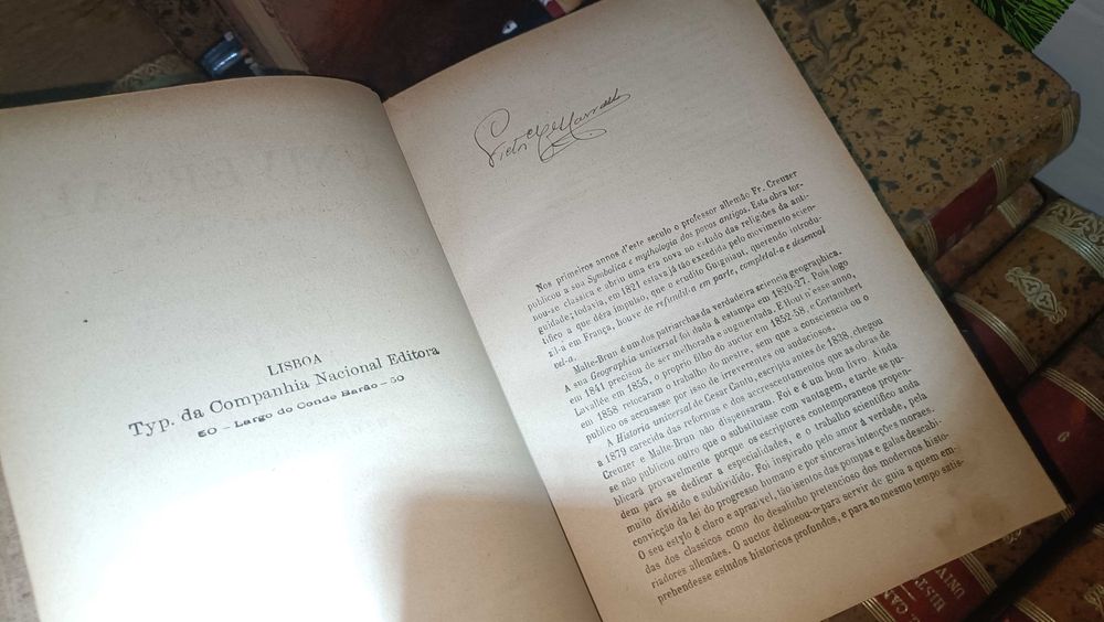 Historia Universal, Cesar Cantu, Reformada Accrescentada Ampliada