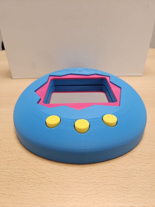 Tamagotchi Gigante Decorativo 3D com Espelho