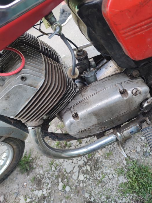 Рама с документами на яву 350 ( мотор облицовка)