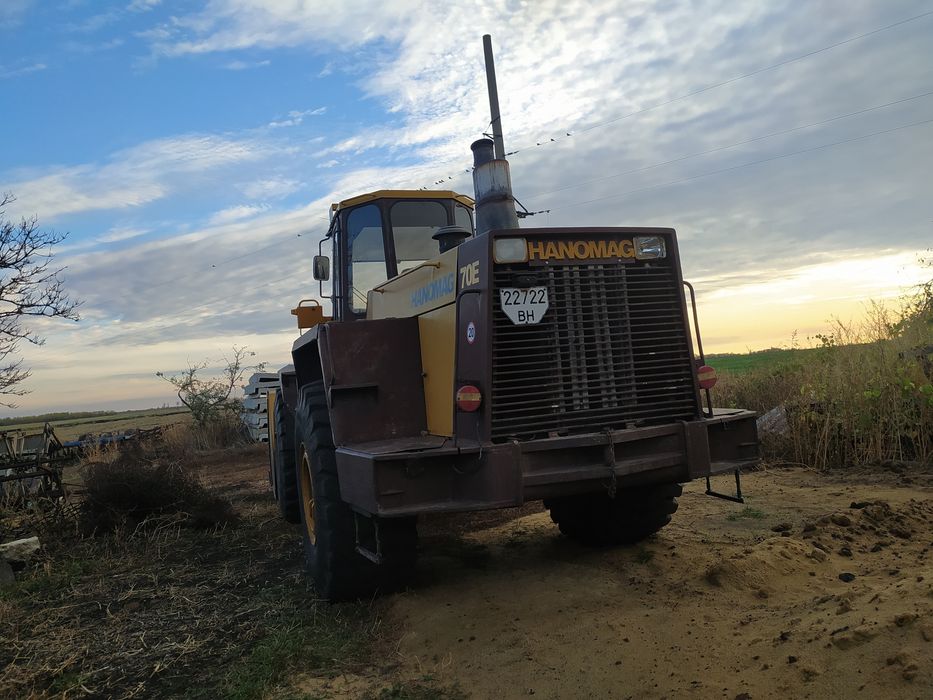 Hanomag 70E, фронтальний навантажувач