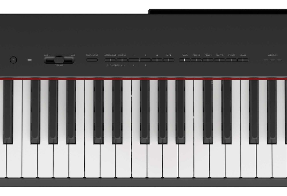 YAMAHA P-225 Czarne Pianino + Statyw Ławka Słuchawki |  ZESTAW