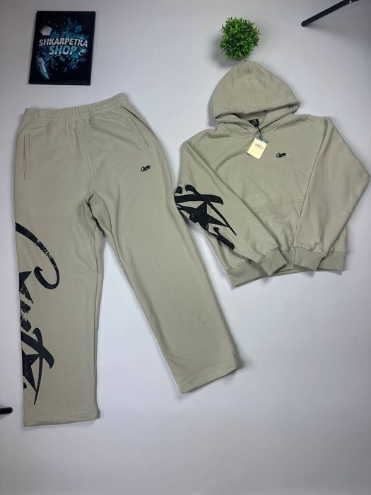 РОЗПРОДАЖ! Штани Corteiz | Утеплені штани кортез | Костюм Corteiz