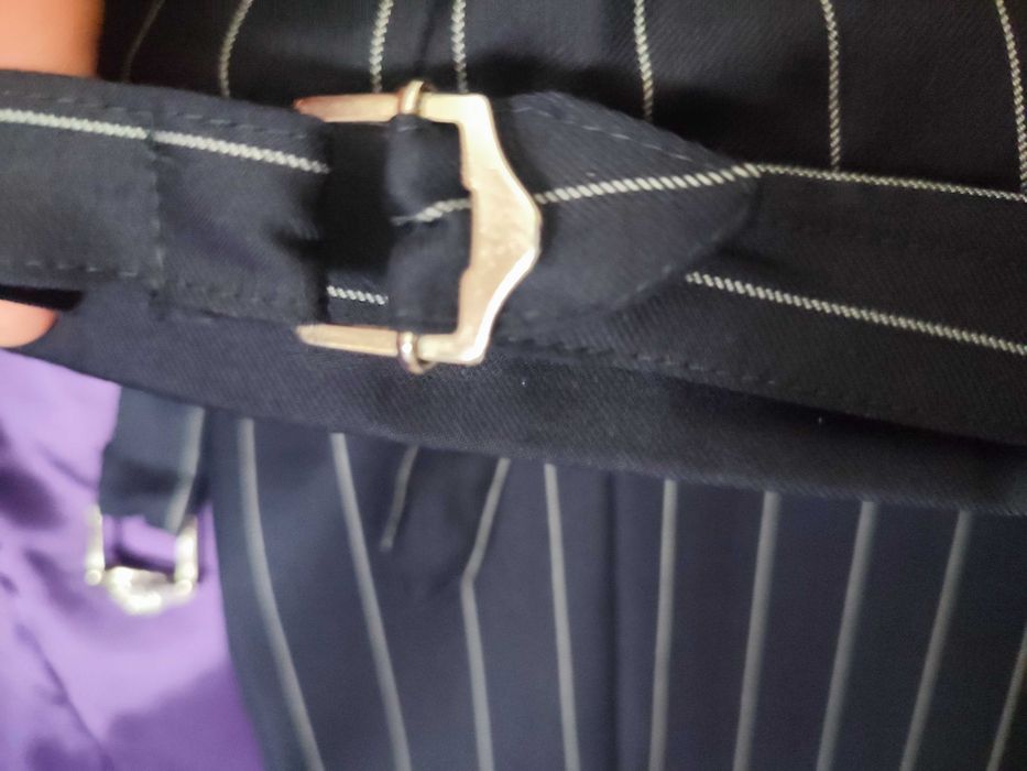 Fato de risca diplomática - oficina Mustra - 46 (S) - Luxo - NOVO