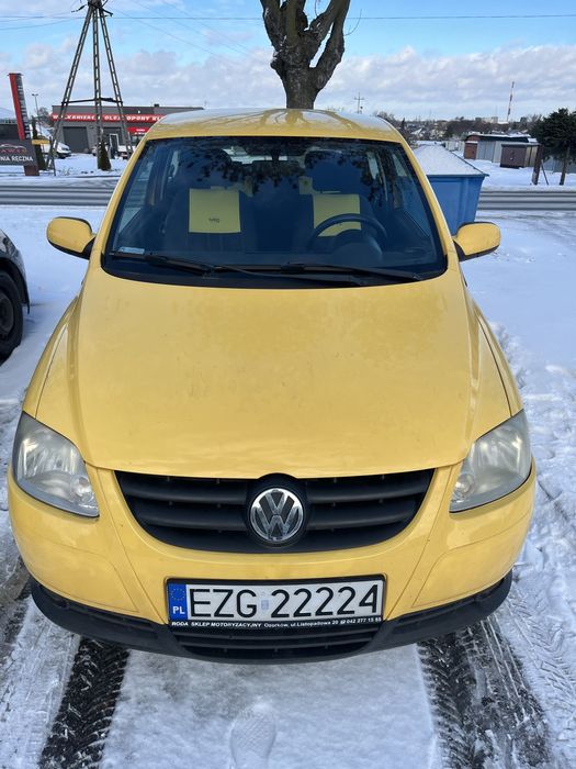 VW Fox 1.2 Żółty rocznik 2006