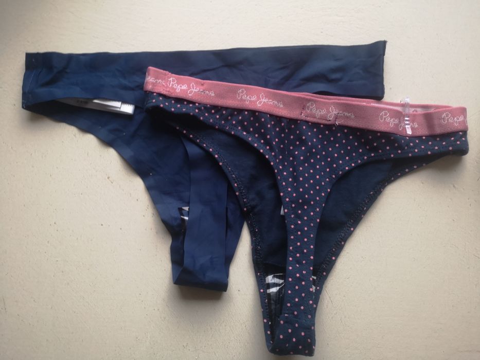 Majtki damskie, figi  stringi Pepe jeans XS/34/nowe