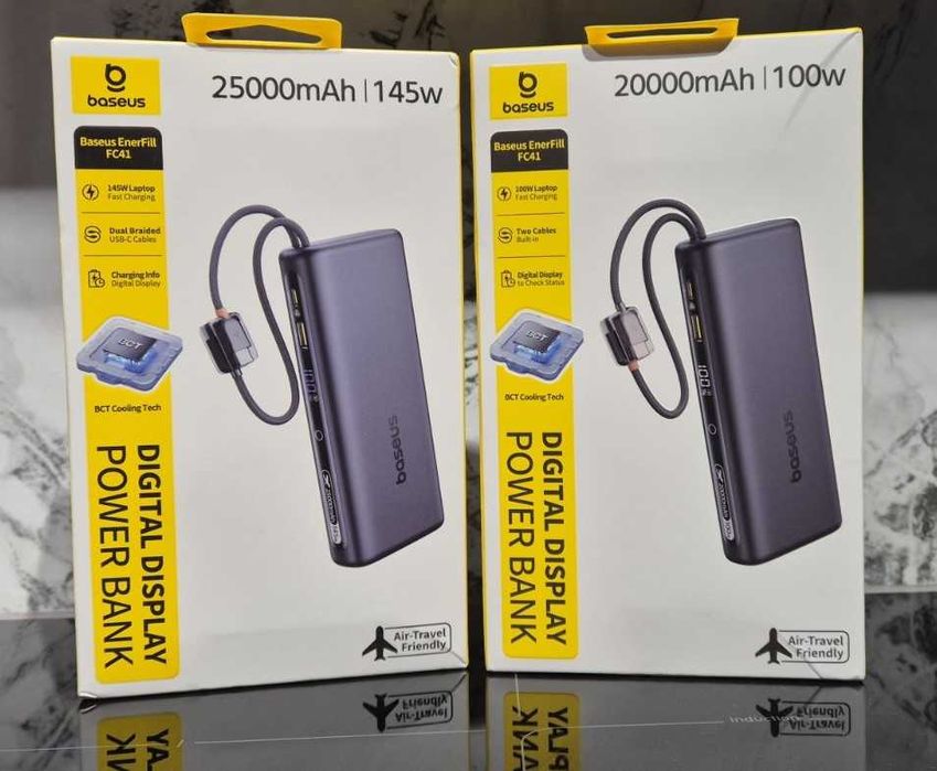 Павербанк Baseus EnerFill FC41 145W (25000mAh)