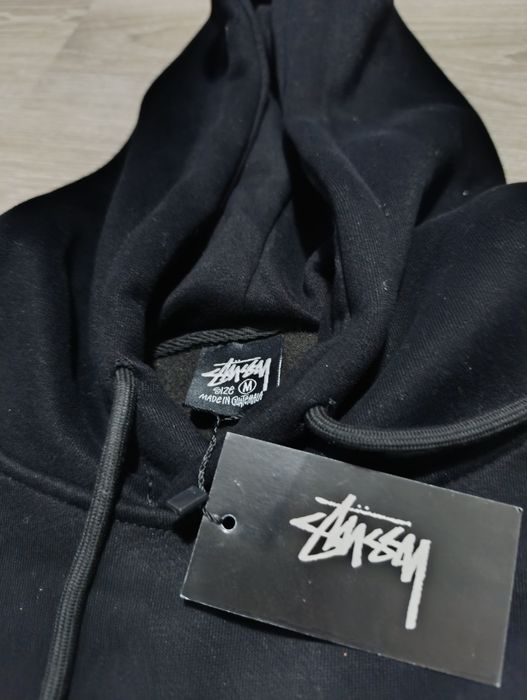 Sweatshirt preta Stussy