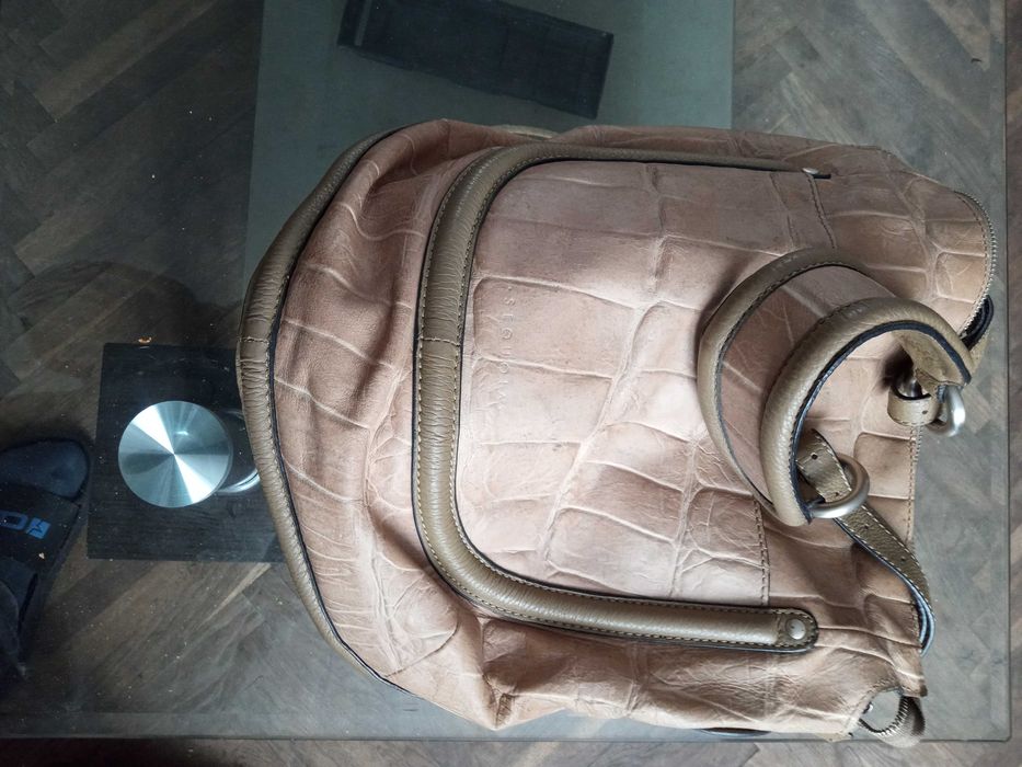 Skórzana Torba damska sequoia