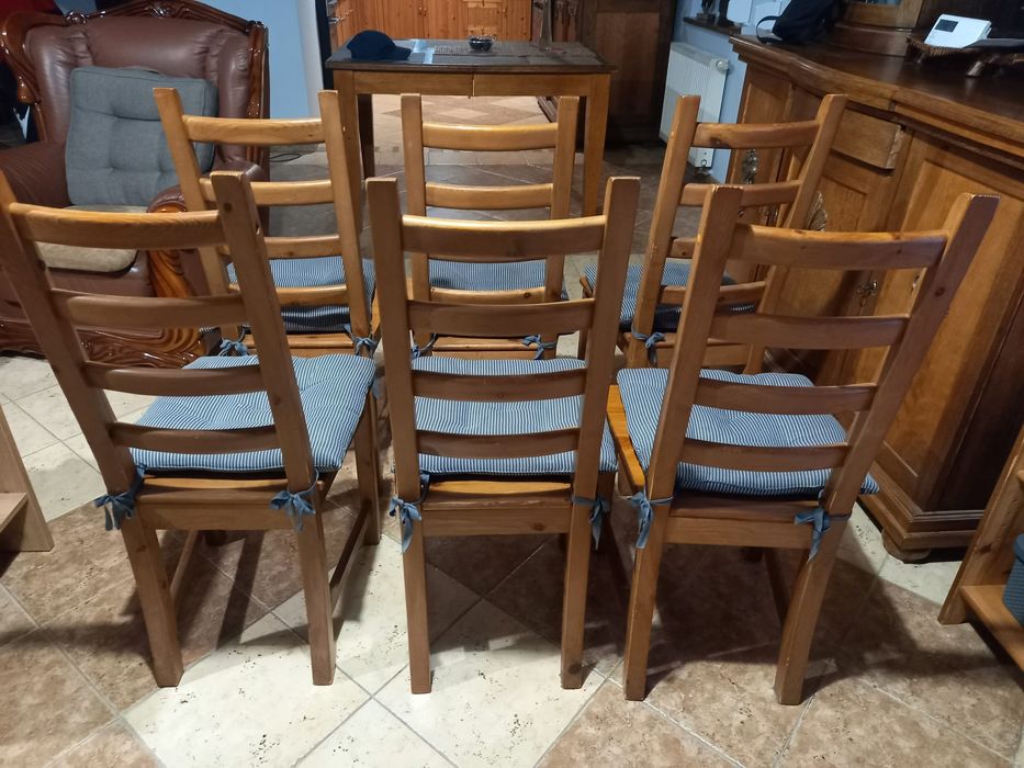 Krzesło do jadalni 6szt Ikea