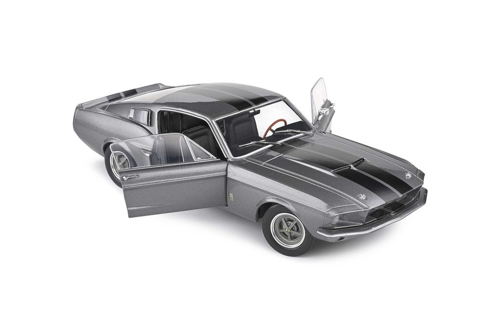 Solido 1/18 - Shelby Mustang GT500 Eleanor 1967 (grey/black stripes)