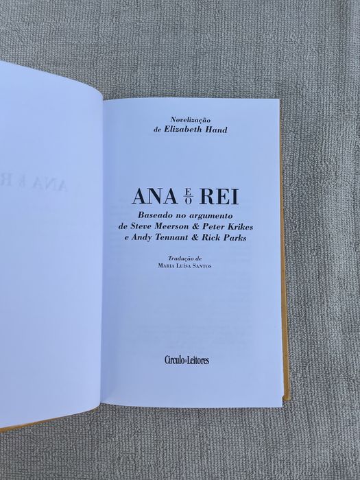 Ana e o Rei - Elizabeth Hand