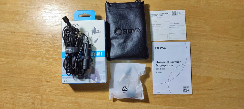 Микрофон-петличка Boya BY-M1