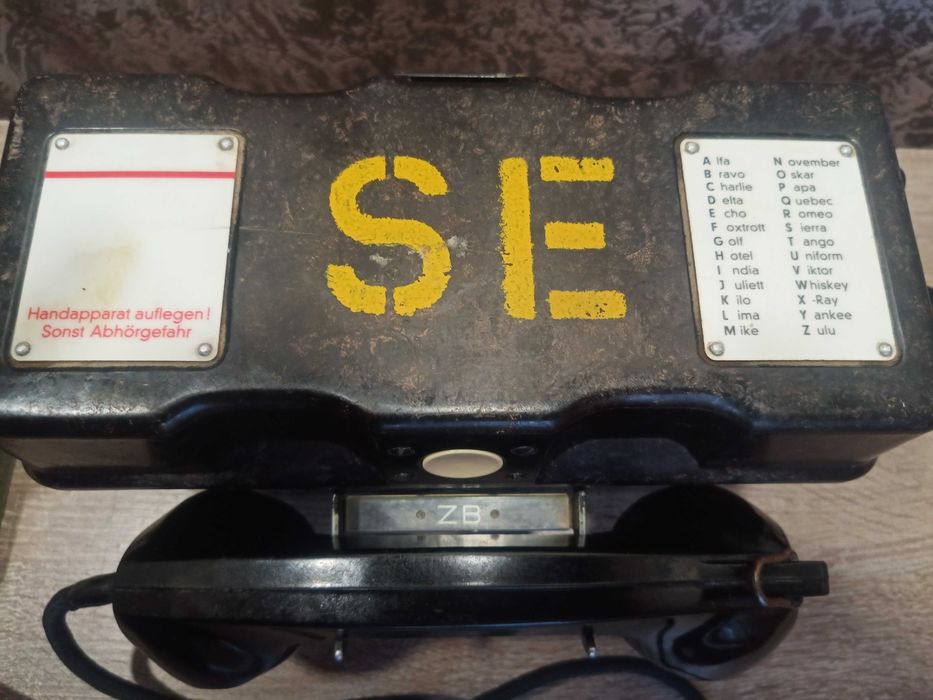 Немецкий военно-полевой телефон