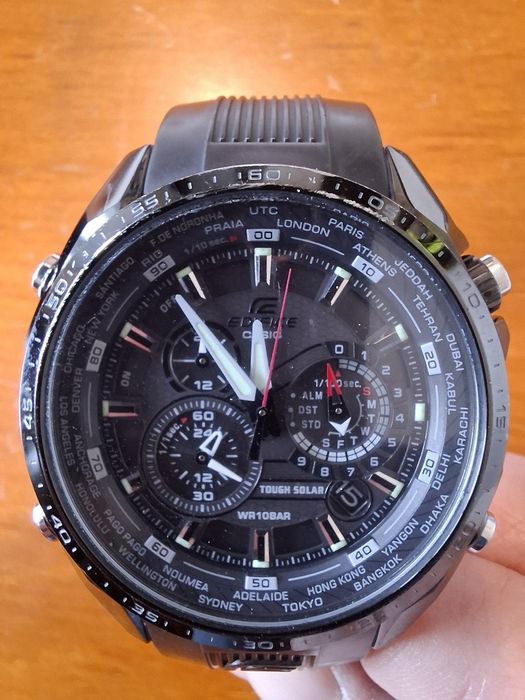 Casio Edifice eq500, stan bdb, solar