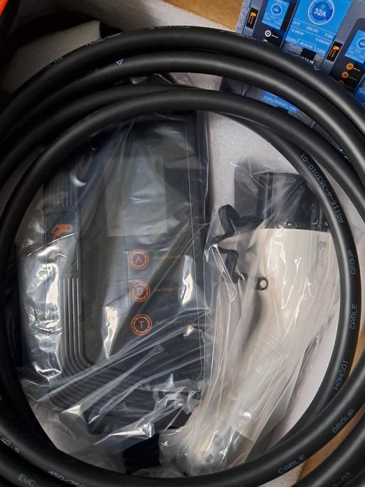 Зарядка електромобіля feyree Type1, GBT 7кВт 32А, 5 метрів з WiFi